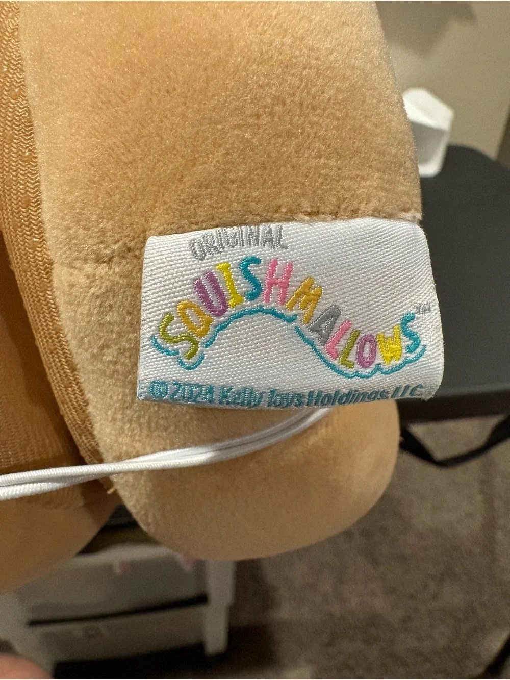 Benny The Bigfoot Squishmallow Kids Youth Slippers Size 6-7 New